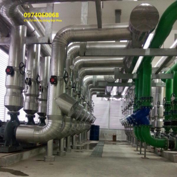 THI CÔNG BỌC BẢO ÔN CÁCH NHIỆT ĐƯỜNG ỐNG CN - BỒN- SILO TẠI BÌNH DƯƠNG, DỒNG NAI, BÌNH PHƯỚC