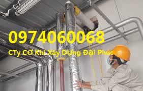 THI CÔNG BỌC BẢO ÔN CÁCH NHIỆT ĐƯỜNG ỐNG CN - BỒN- SILO TẠI BÌNH DƯƠNG, DỒNG NAI, BÌNH PHƯỚC