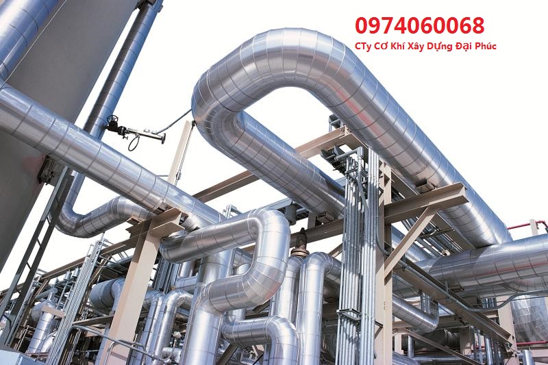 THI CÔNG BỌC BẢO ÔN CÁCH NHIỆT ĐƯỜNG ỐNG CN - BỒN- SILO