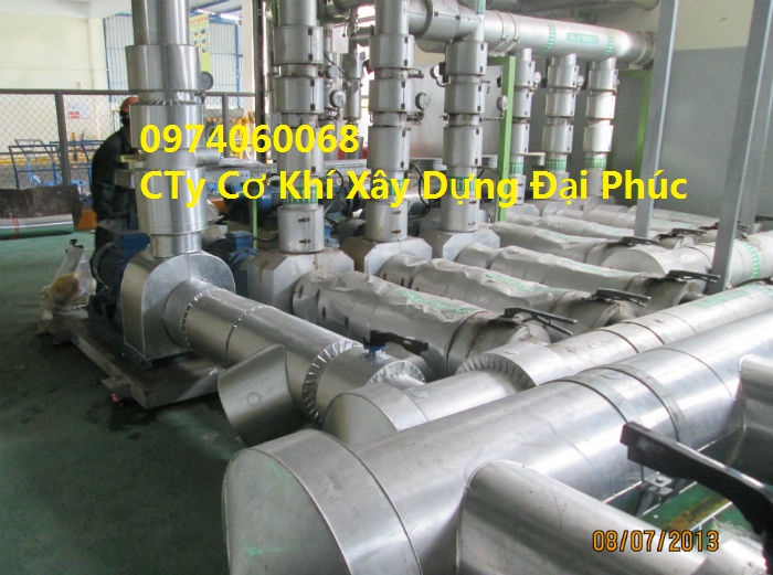 THI CÔNG BỌC BẢO ÔN CÁCH NHIỆT ĐƯỜNG ỐNG CN - BỒN- SILO TẠI BÌNH DƯƠNG, DỒNG NAI, BÌNH PHƯỚC