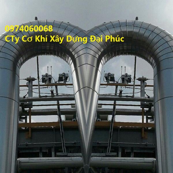 THI CÔNG BỌC BẢO ÔN CÁCH NHIỆT ĐƯỜNG ỐNG CN - BỒN- SILO TẠI BÌNH DƯƠNG, DỒNG NAI, BÌNH PHƯỚC